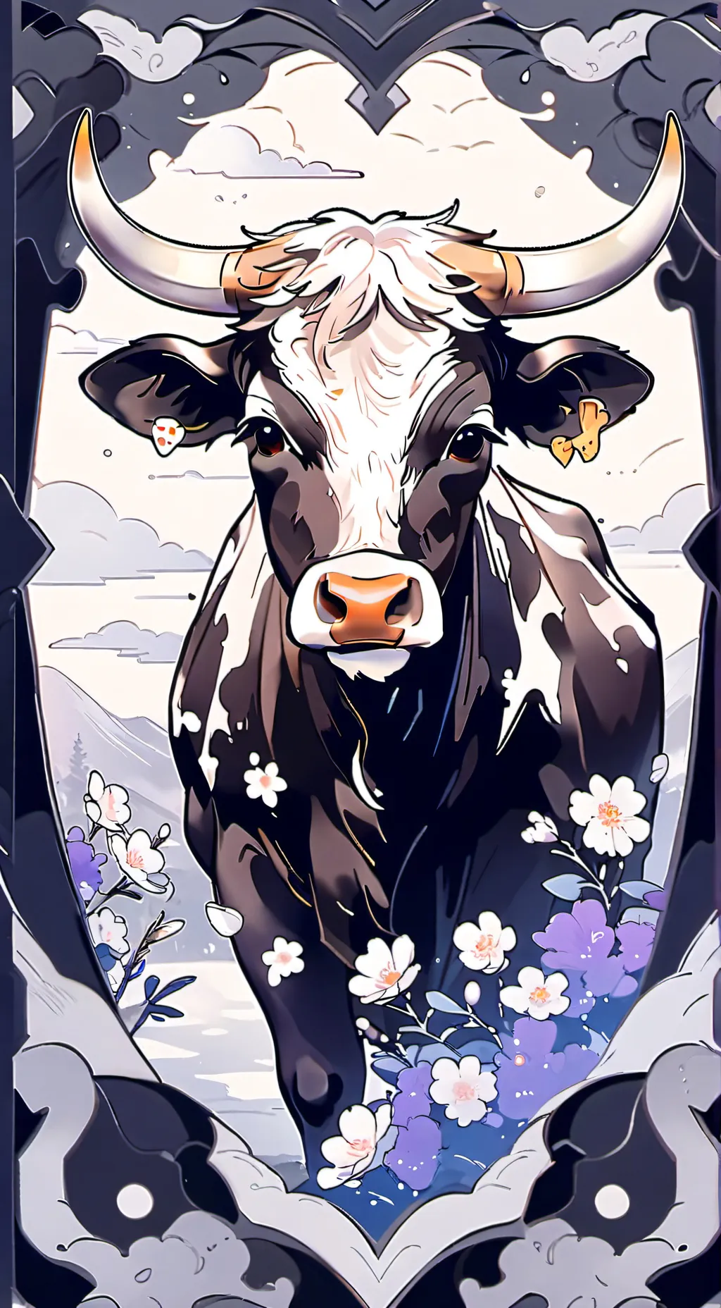 ai character: Sans background