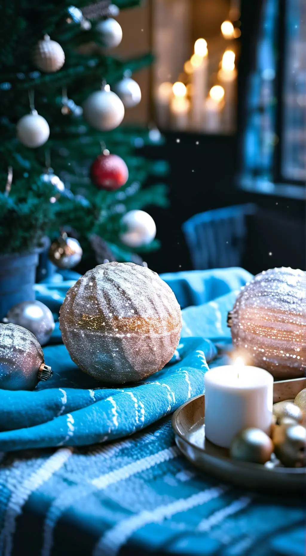 ai character: Mha Christmas! <3 background