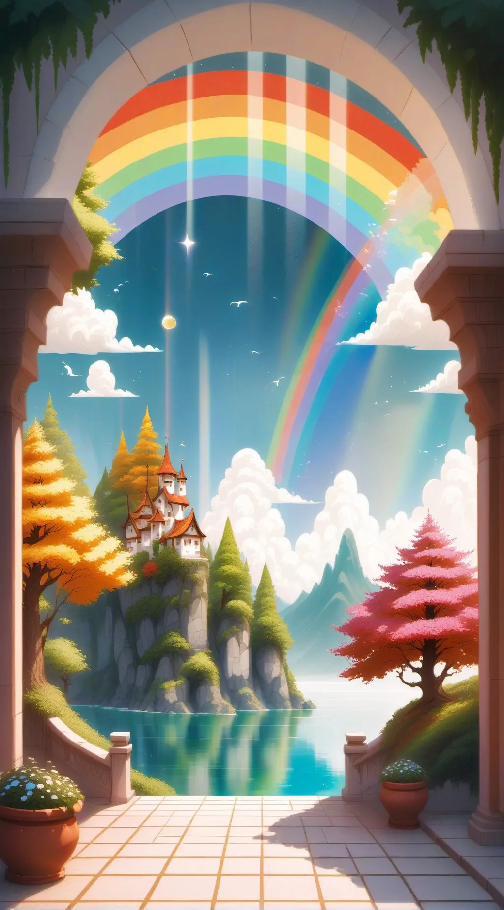 ai character: SPRUNKI ♥️ background