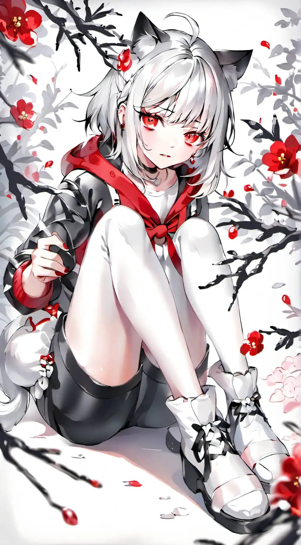 ai character: Cat Gangle  background