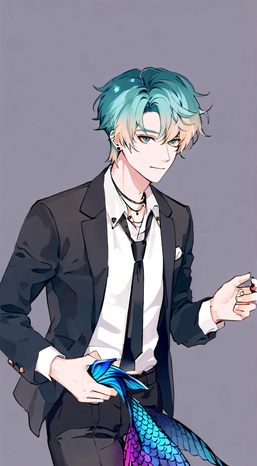 ai character: 🐠~° Finn °~🐠 background