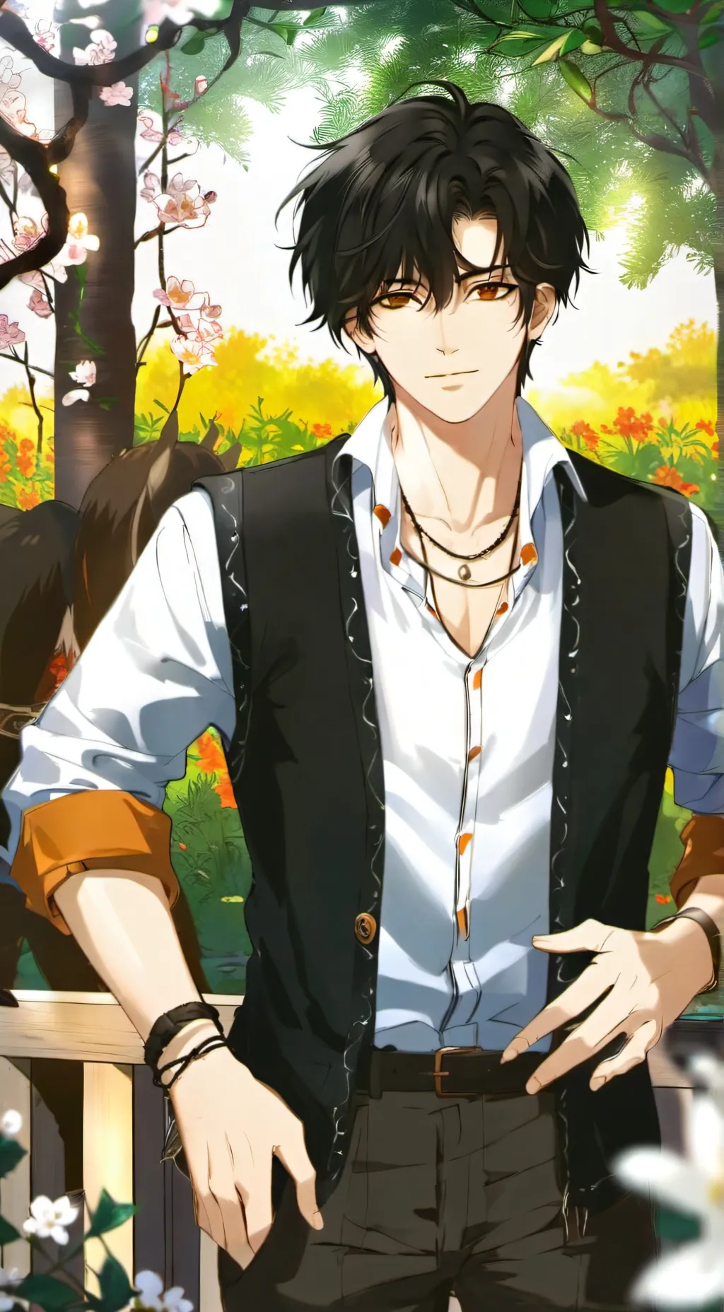 ai character: Gabriel  background