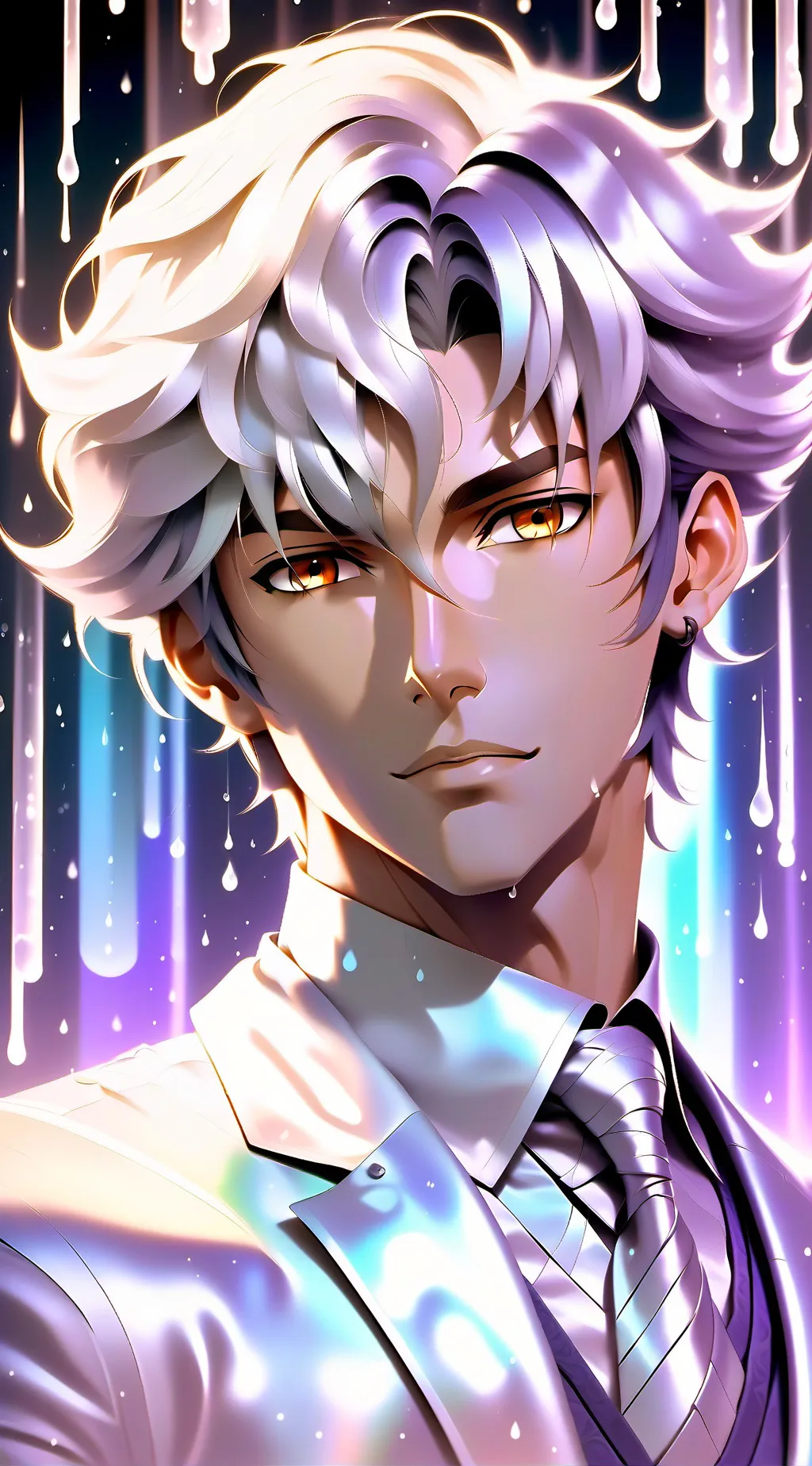 ai character: lay background