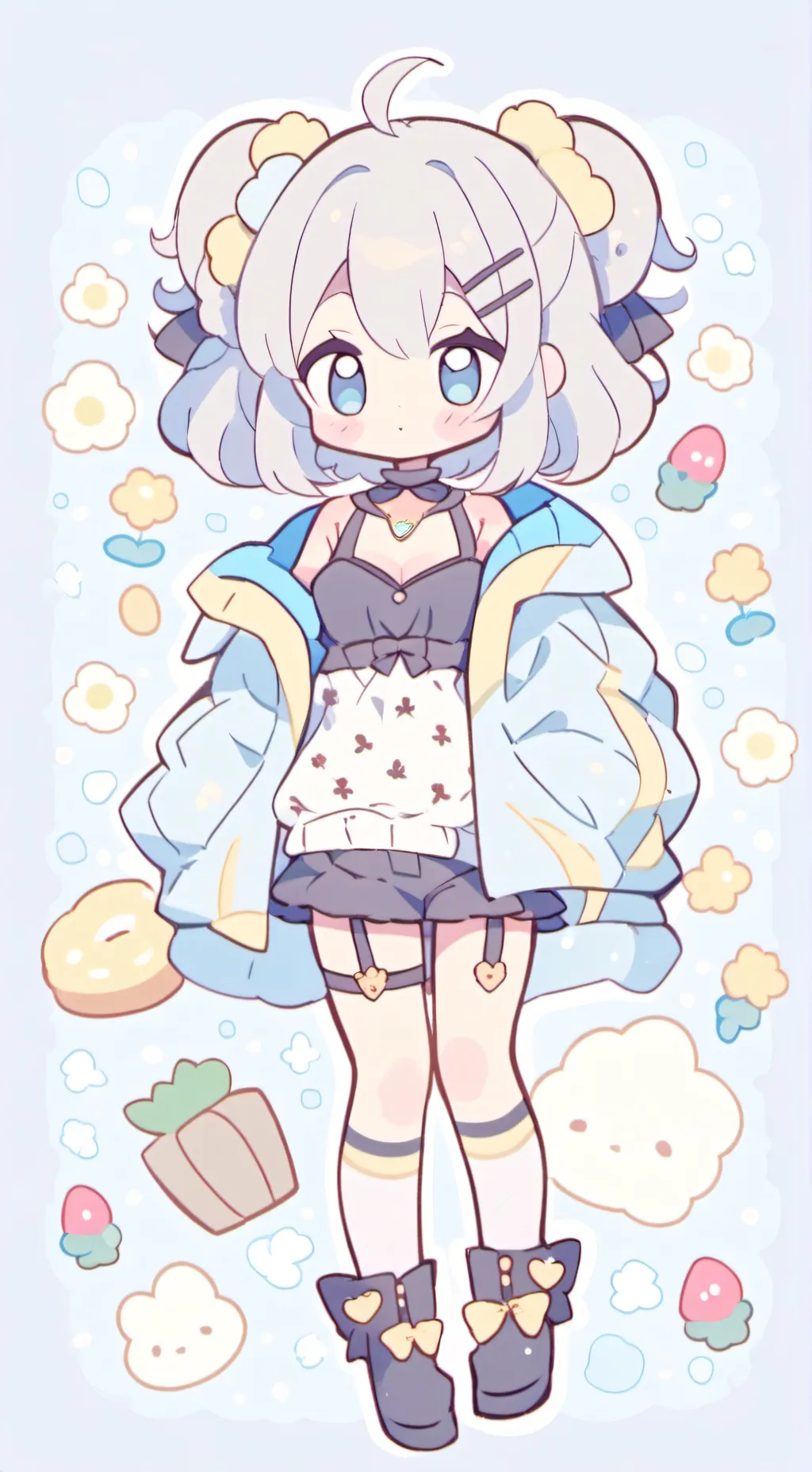 ai character: lily background