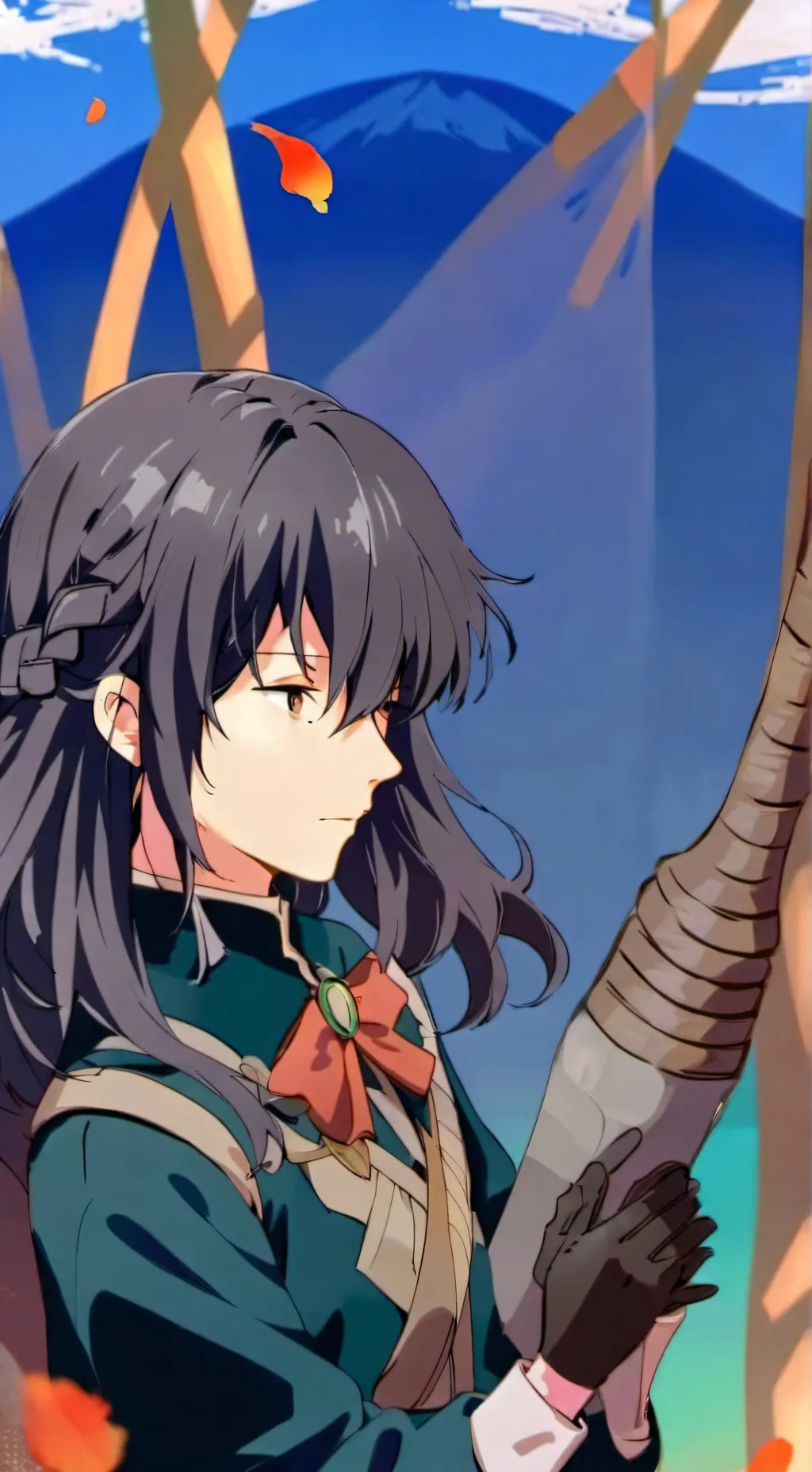 ai character: genmui  background