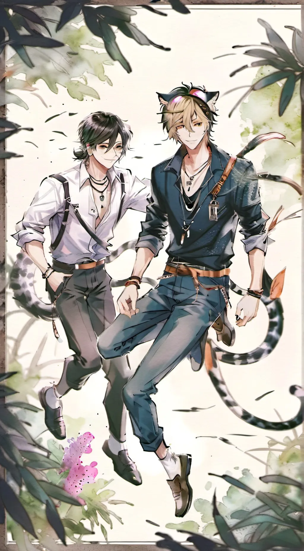 ai character: Axel background