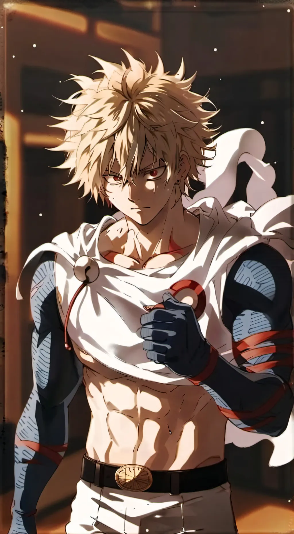 ai character: Bakugo  background
