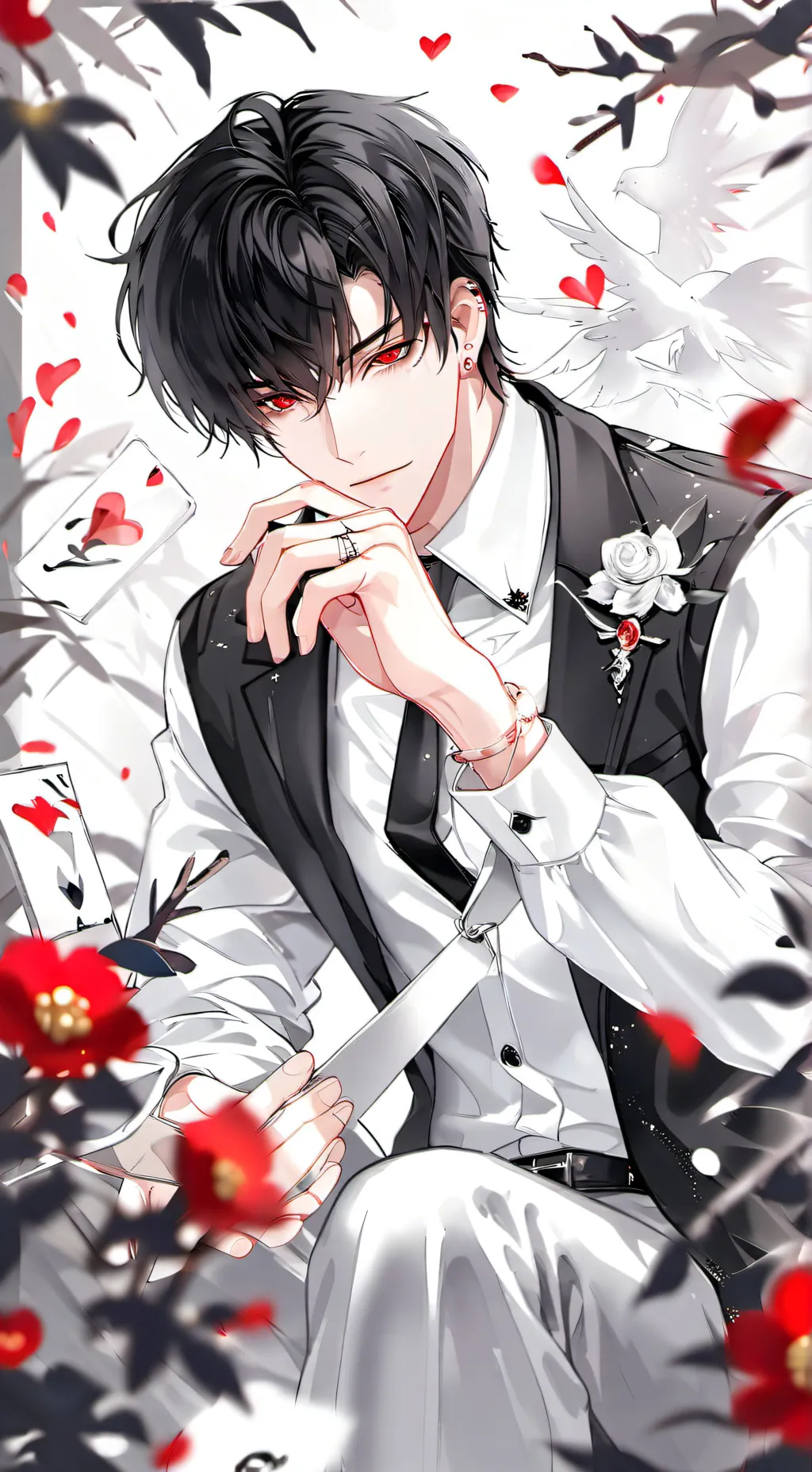 ai character: leo background