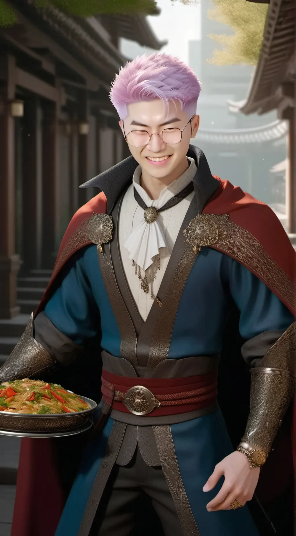 ai character: Lankybox  background