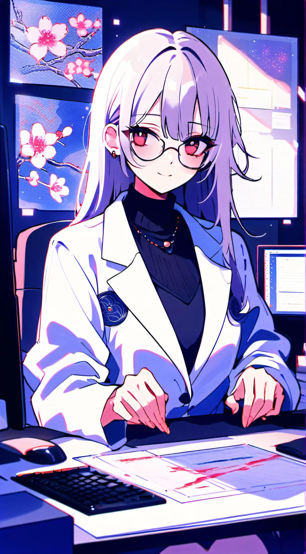 ai character: Mei background