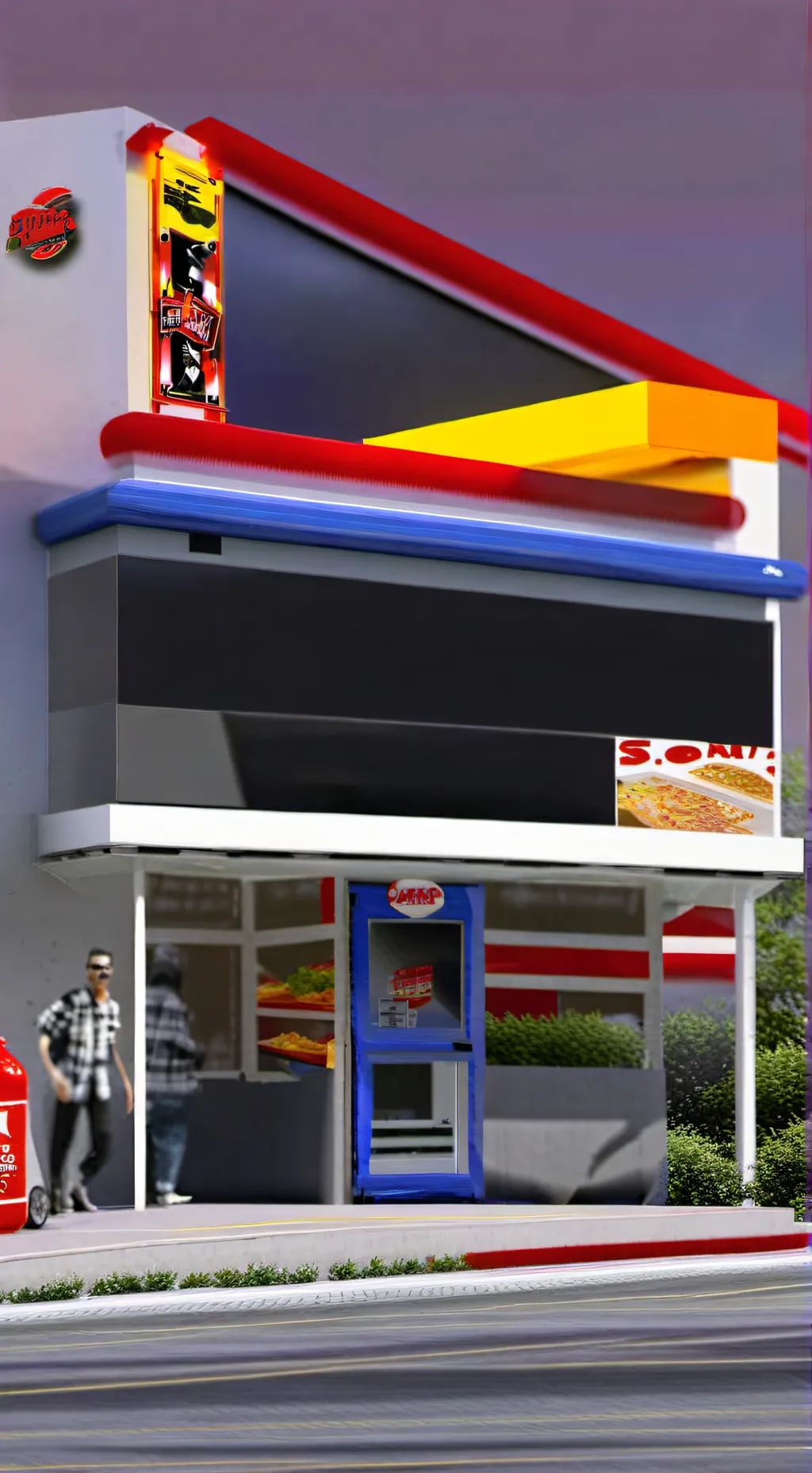 ai character: sonic background