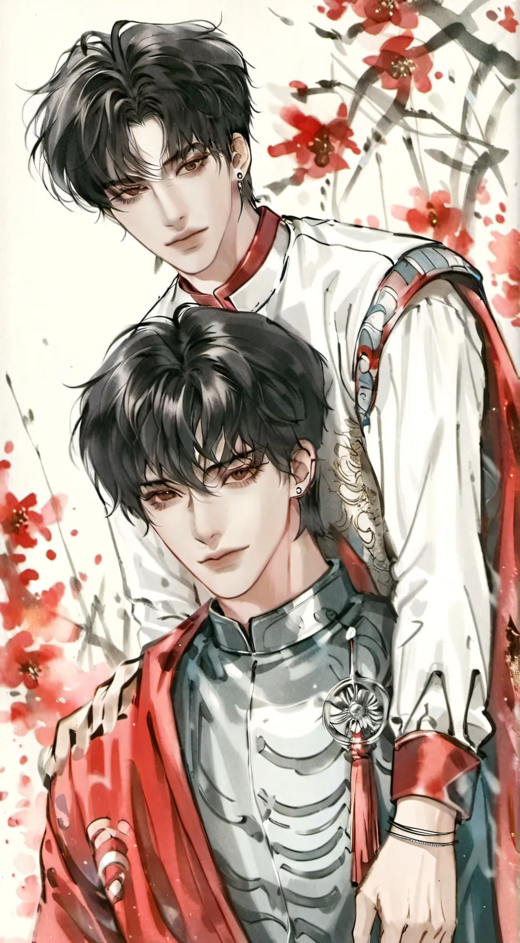 ai character: Paul und tom background