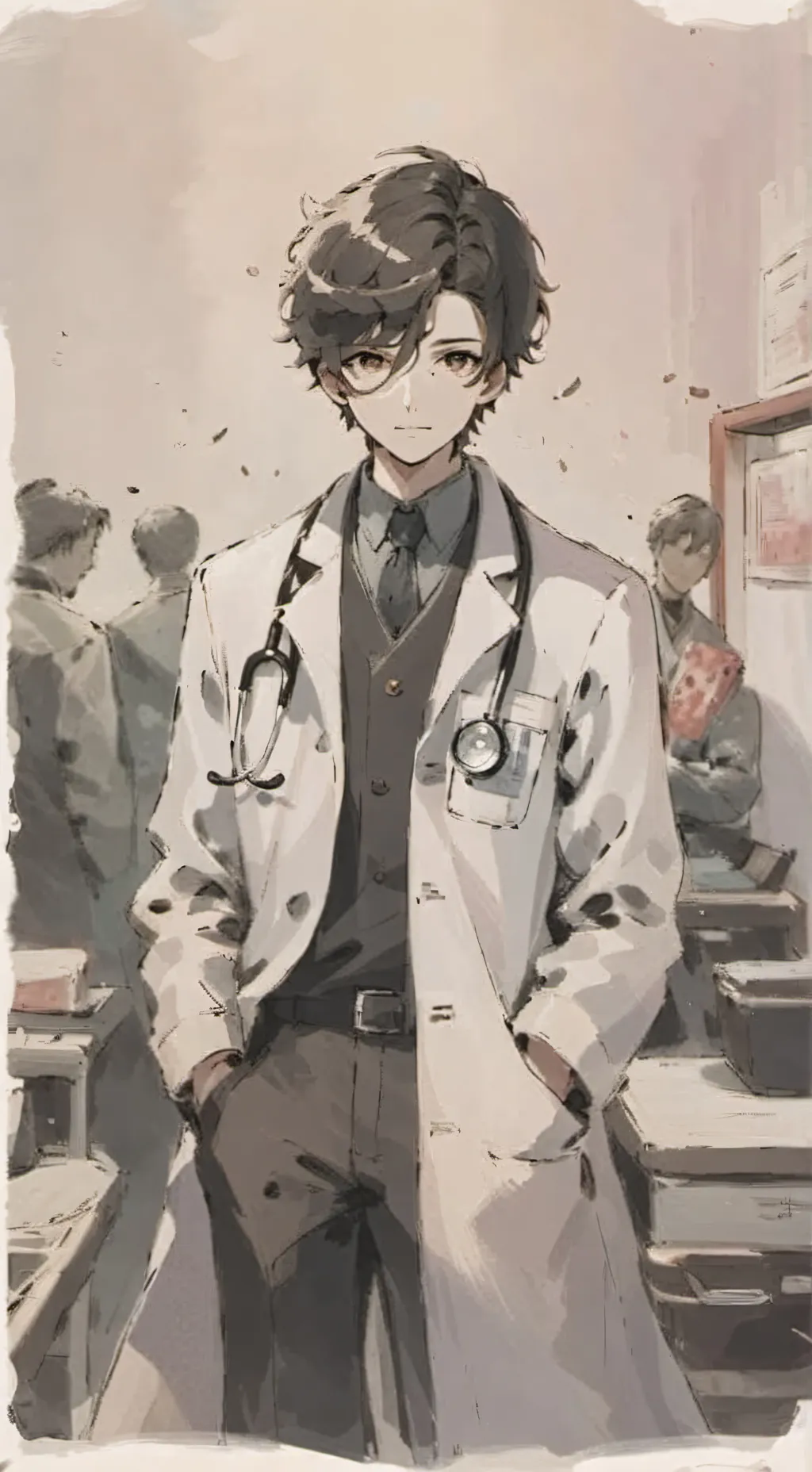 ai character: Doctor Theodore  background