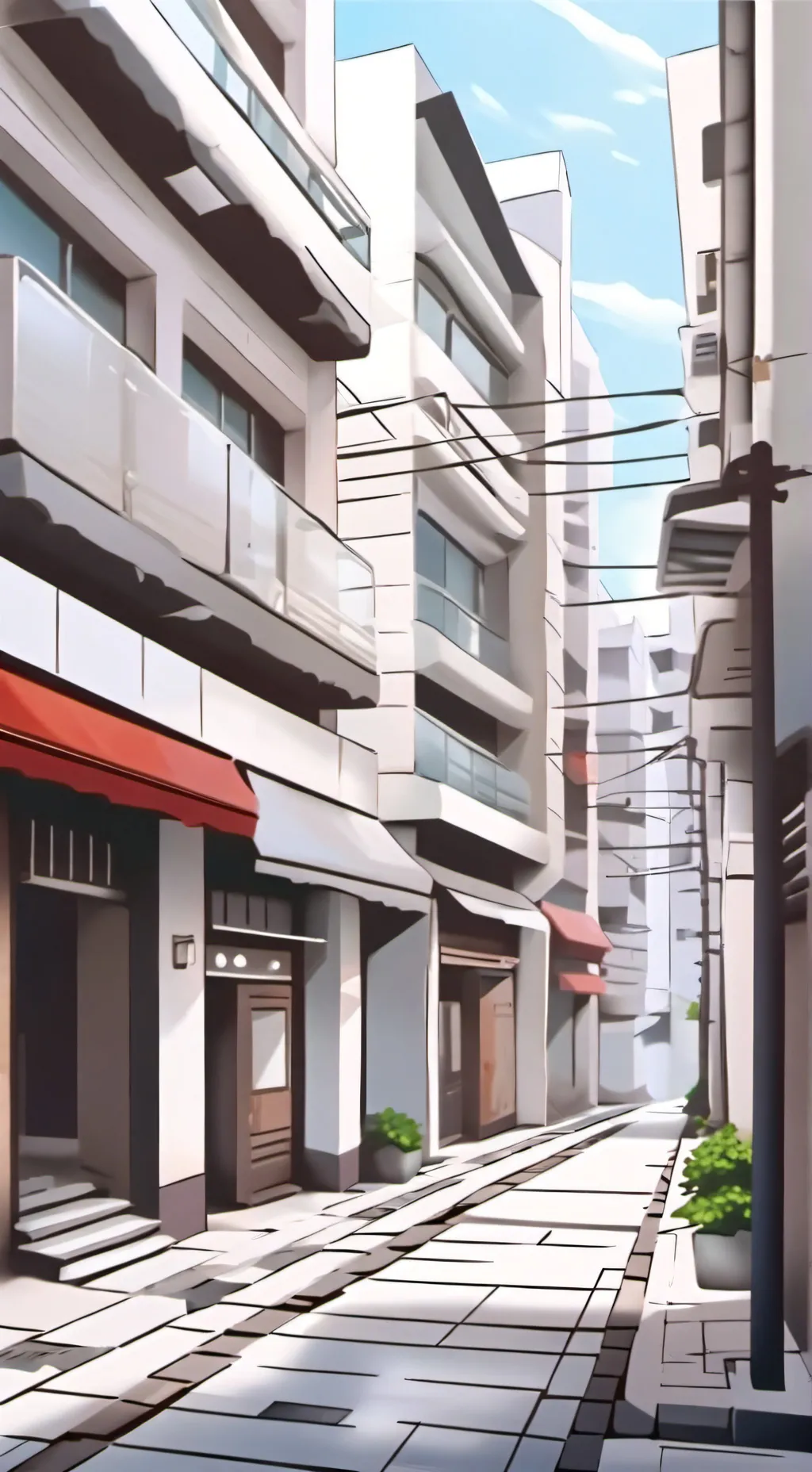 ai character: uppermoons  background