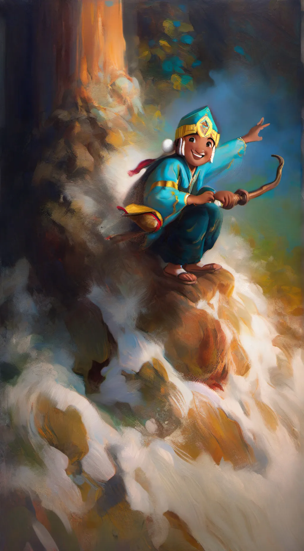 ai character: cosmo background