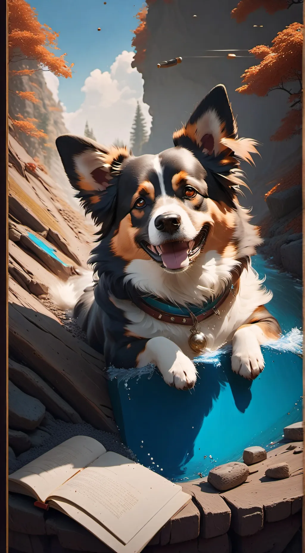 ai character: Dog background