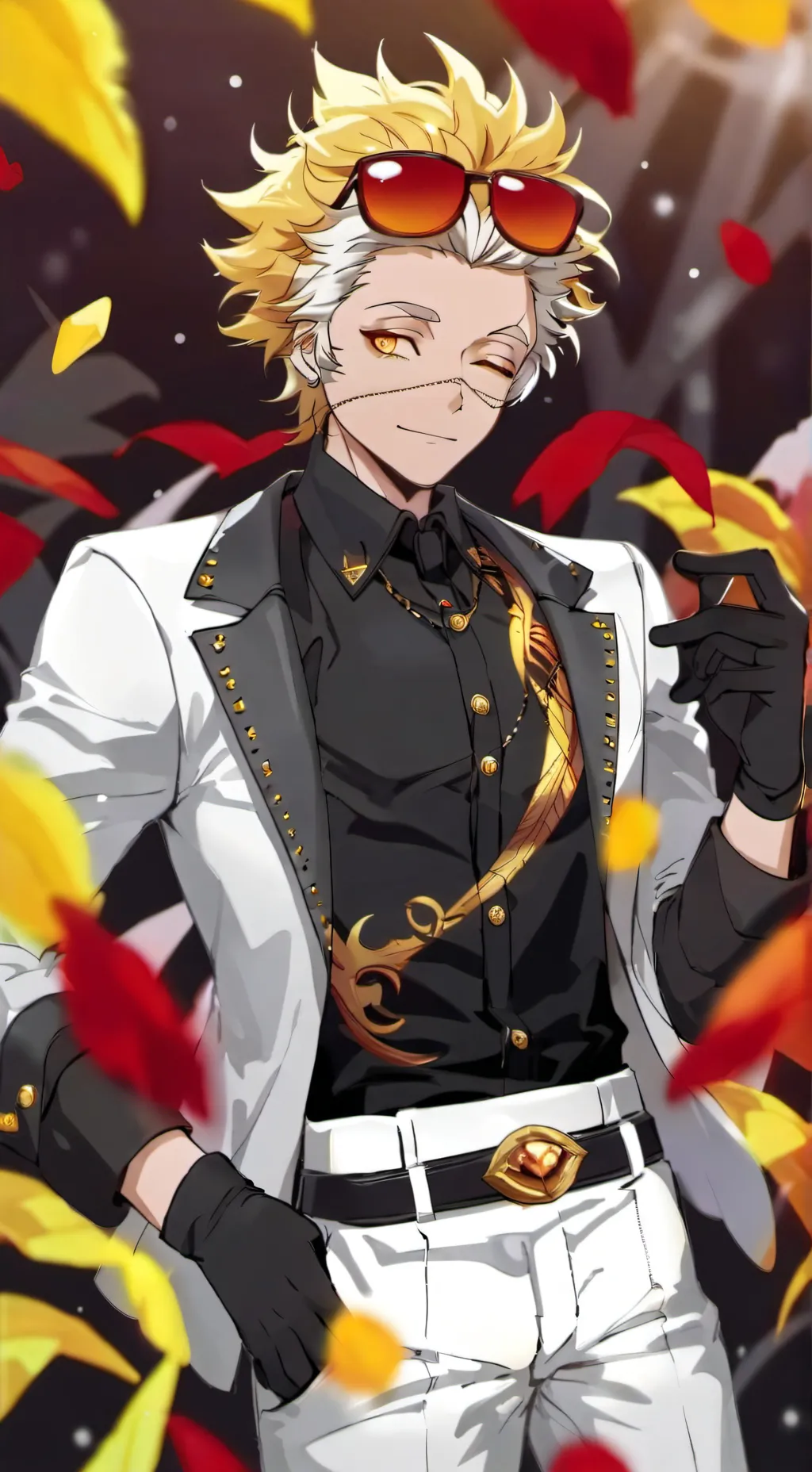 ai character: hawks/keigo tamaki background