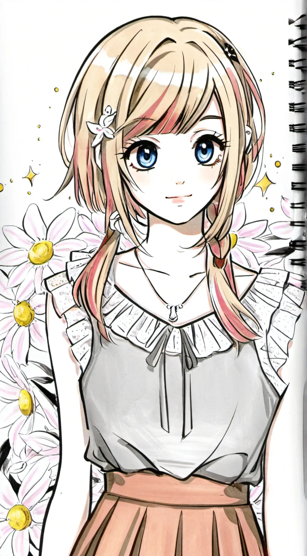 ai character: Amizana background