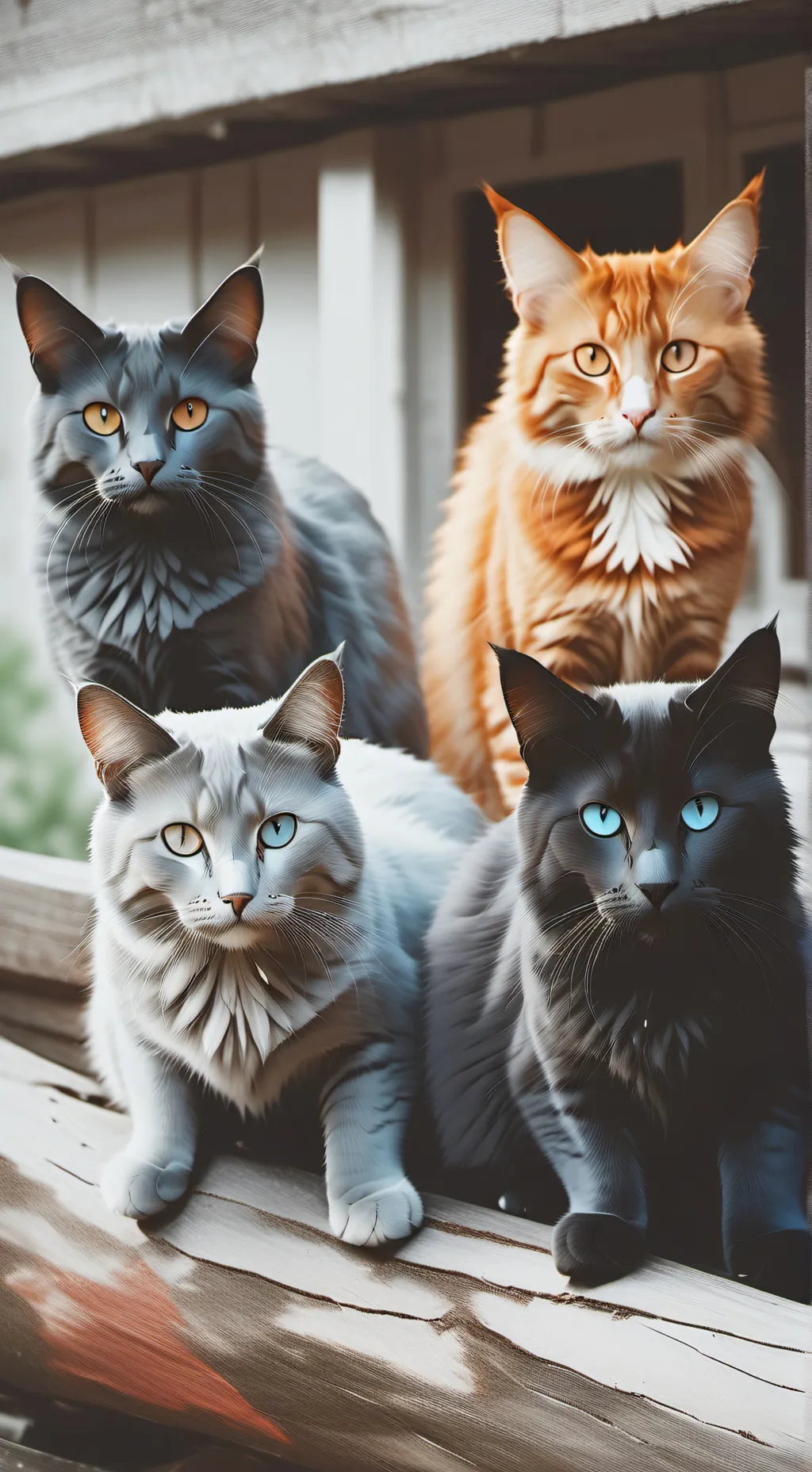 ai character: Thunderclan background