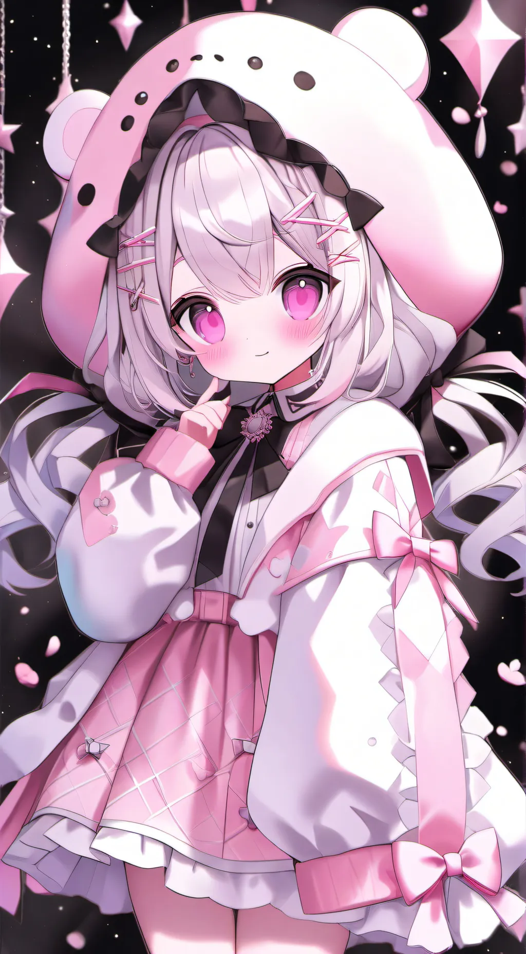 ai character: Shadow house. background