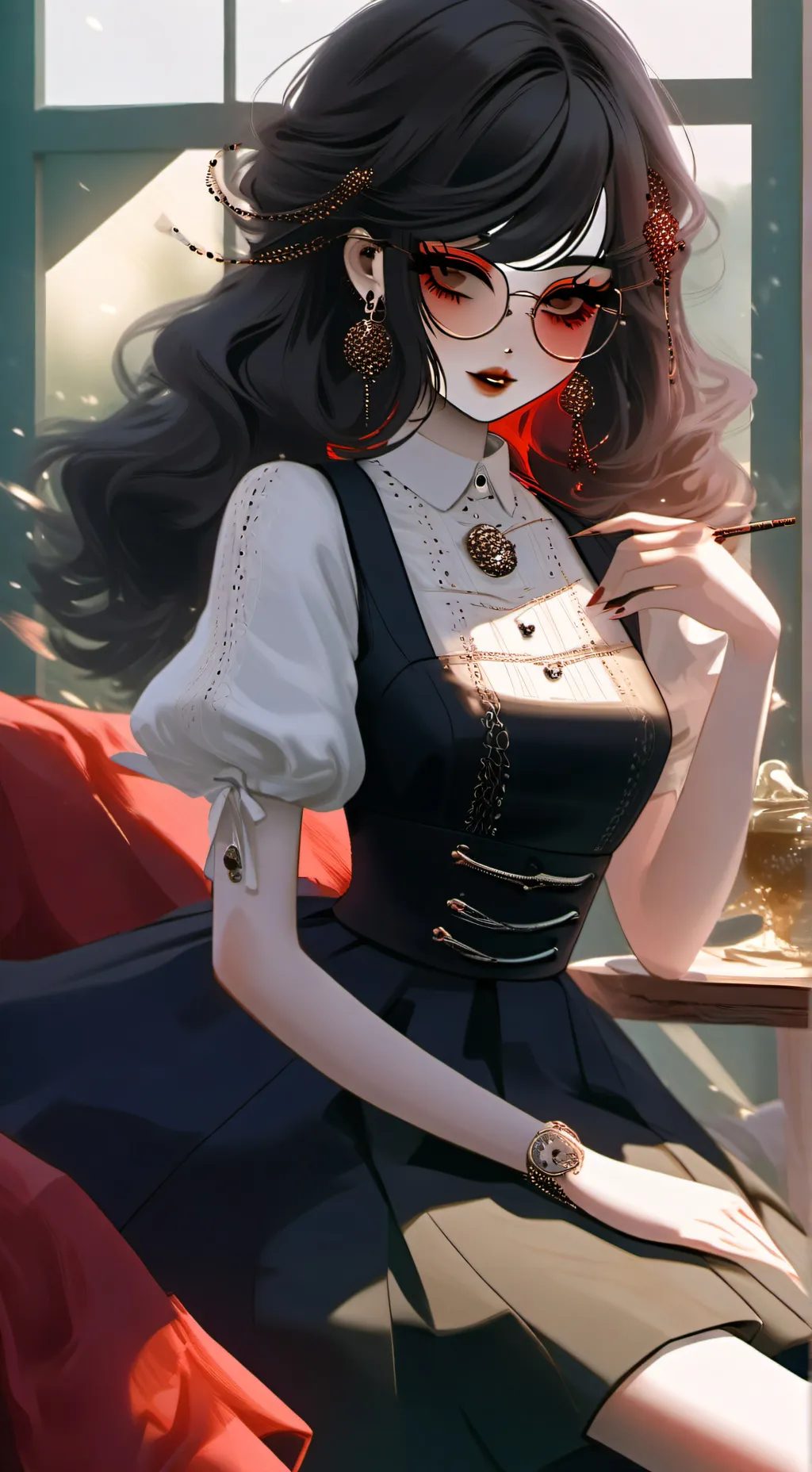 ai character: lin background