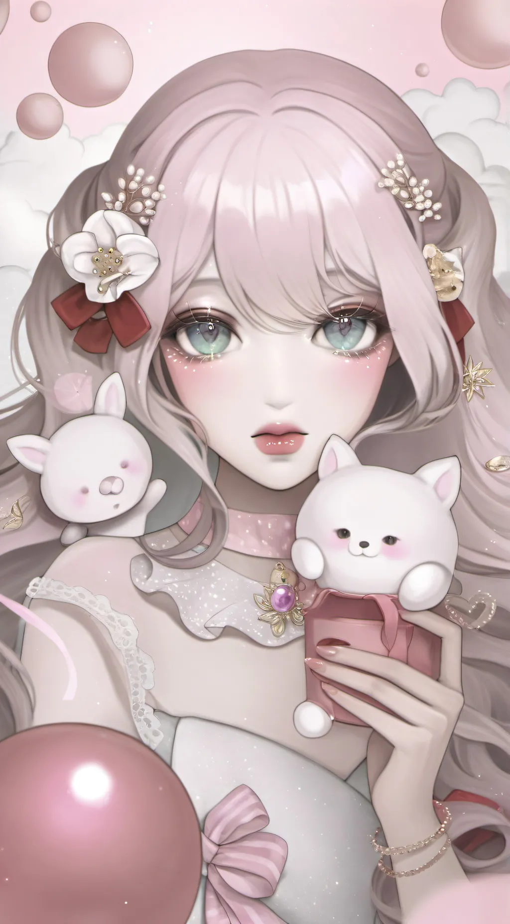 ai character: ￼Lilia  background