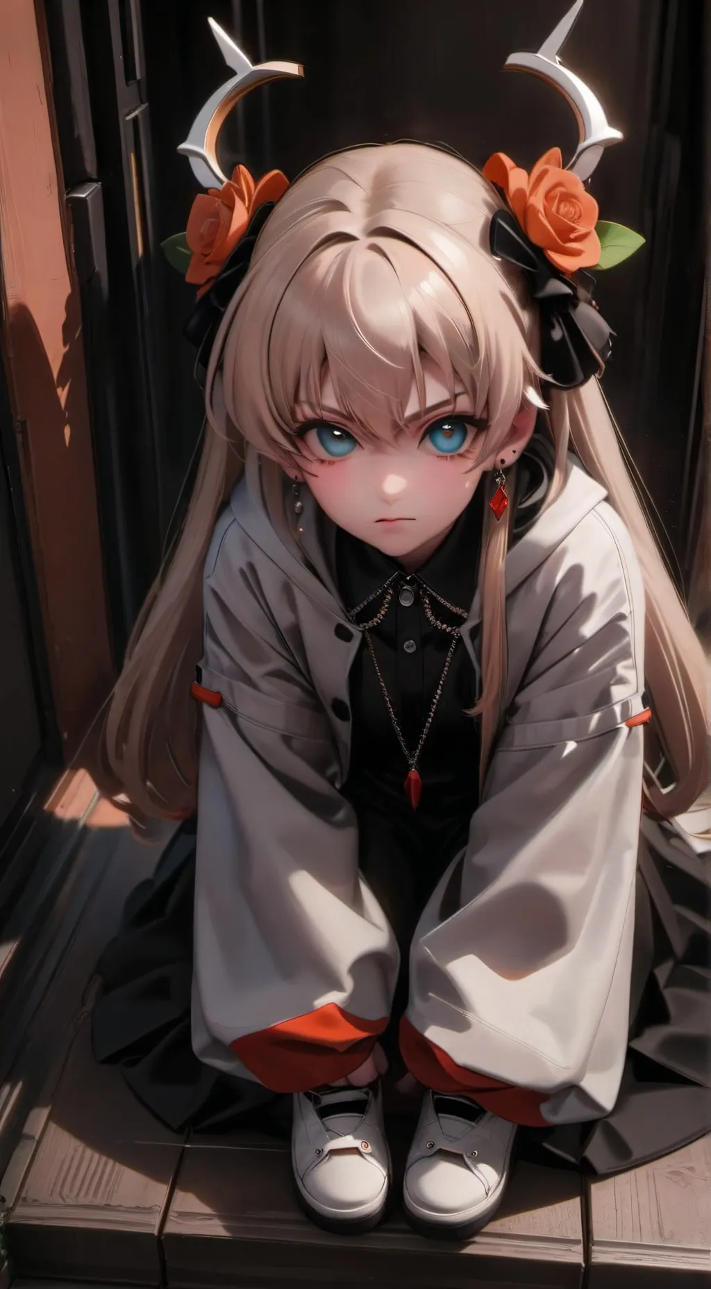 ai character: Océane  background