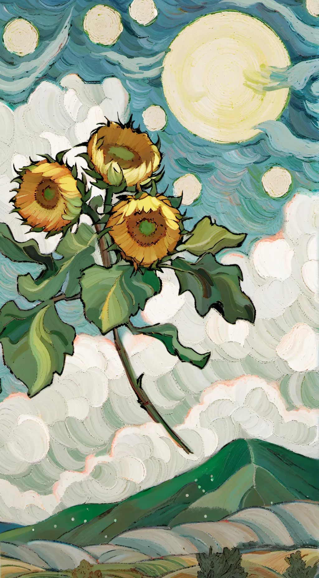 ai character: vineria love you background