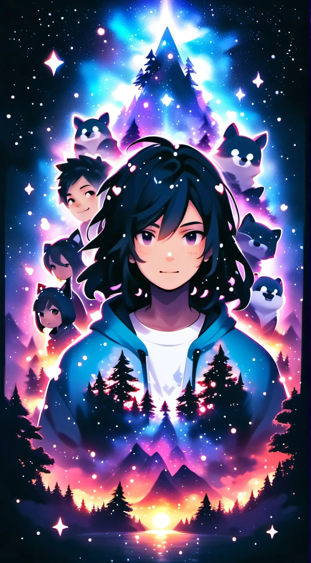 ai character: Aphmau crew background