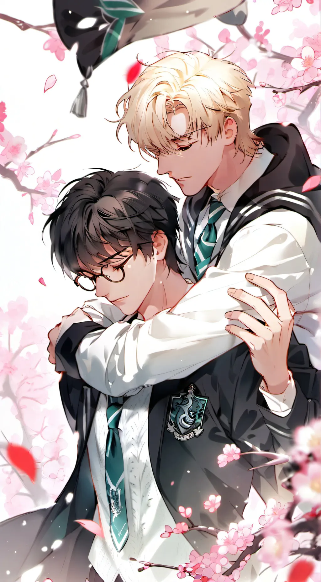 ai character: DRARRY background