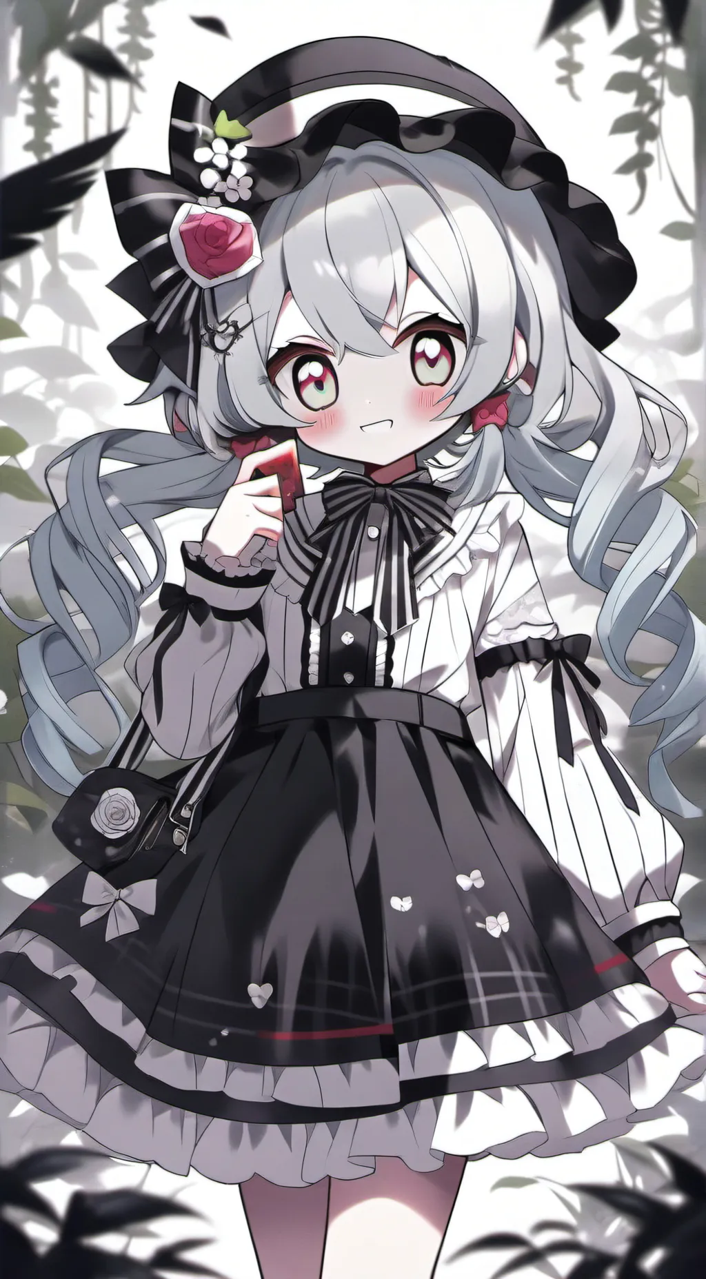 ai character: lily the doll background