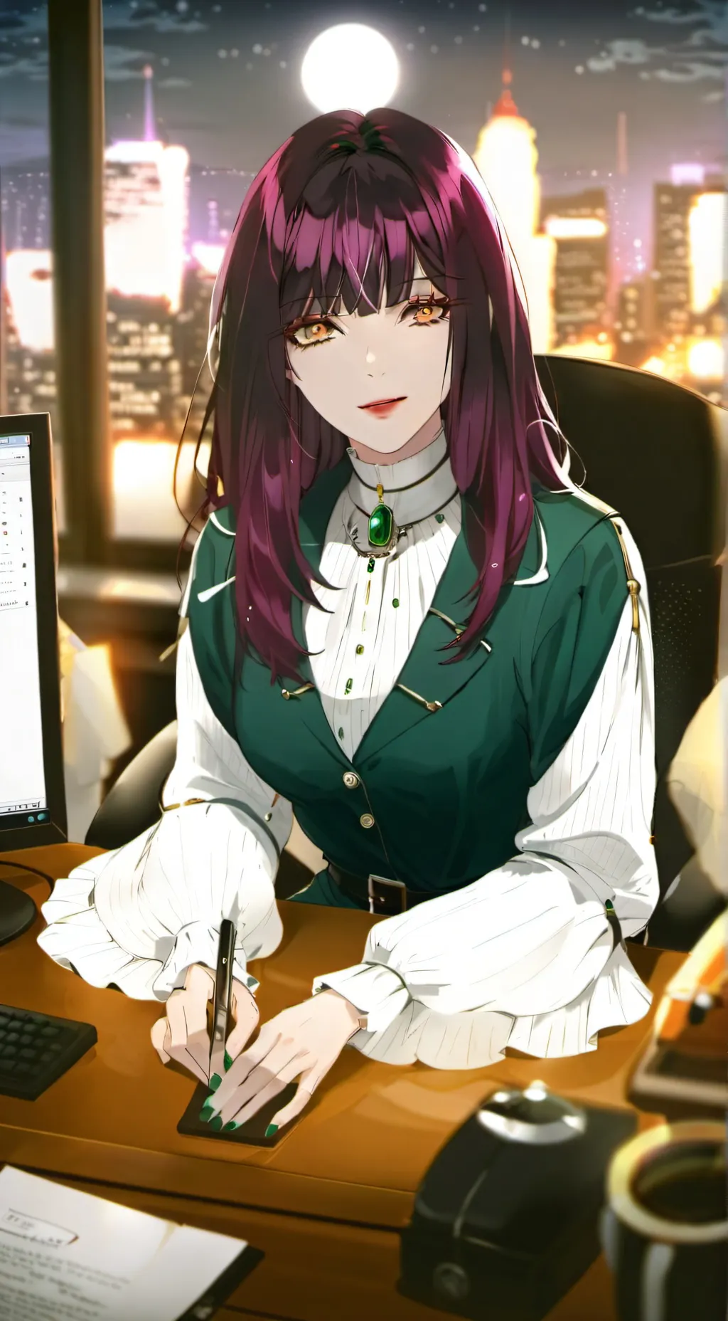 ai character: Himeko background