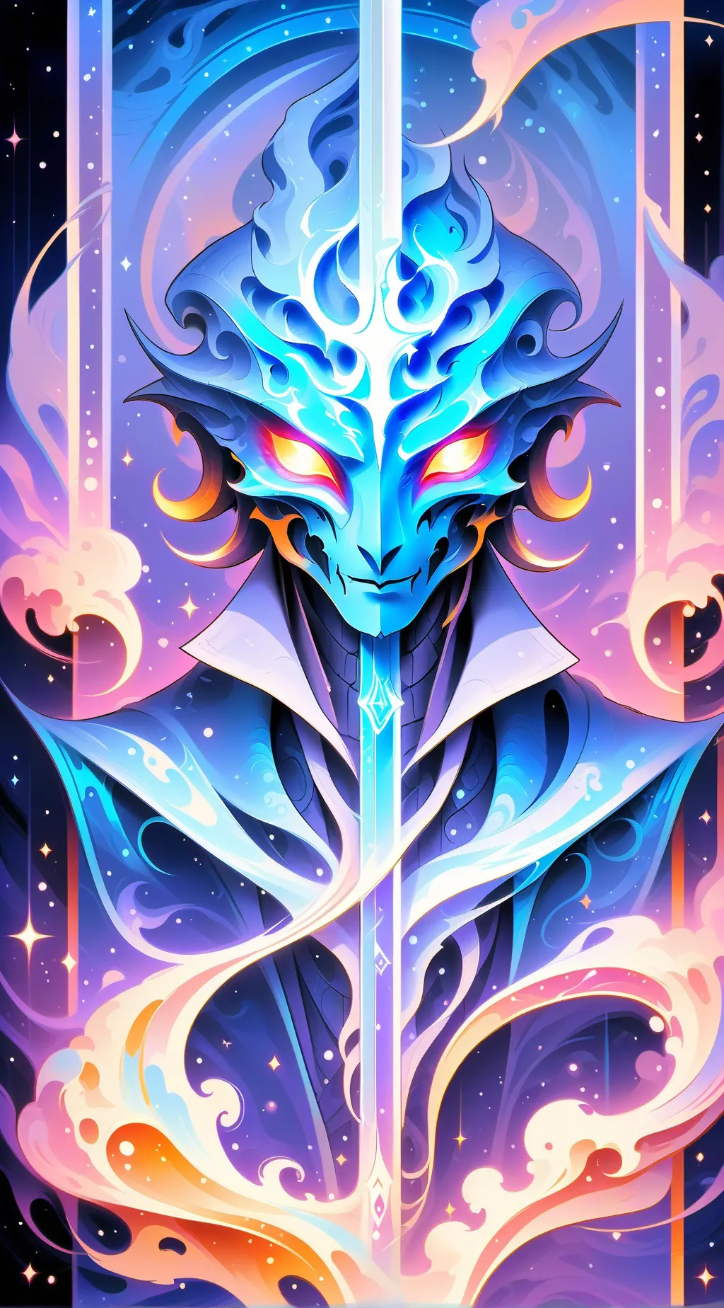 ai character: Ink Death(the book background