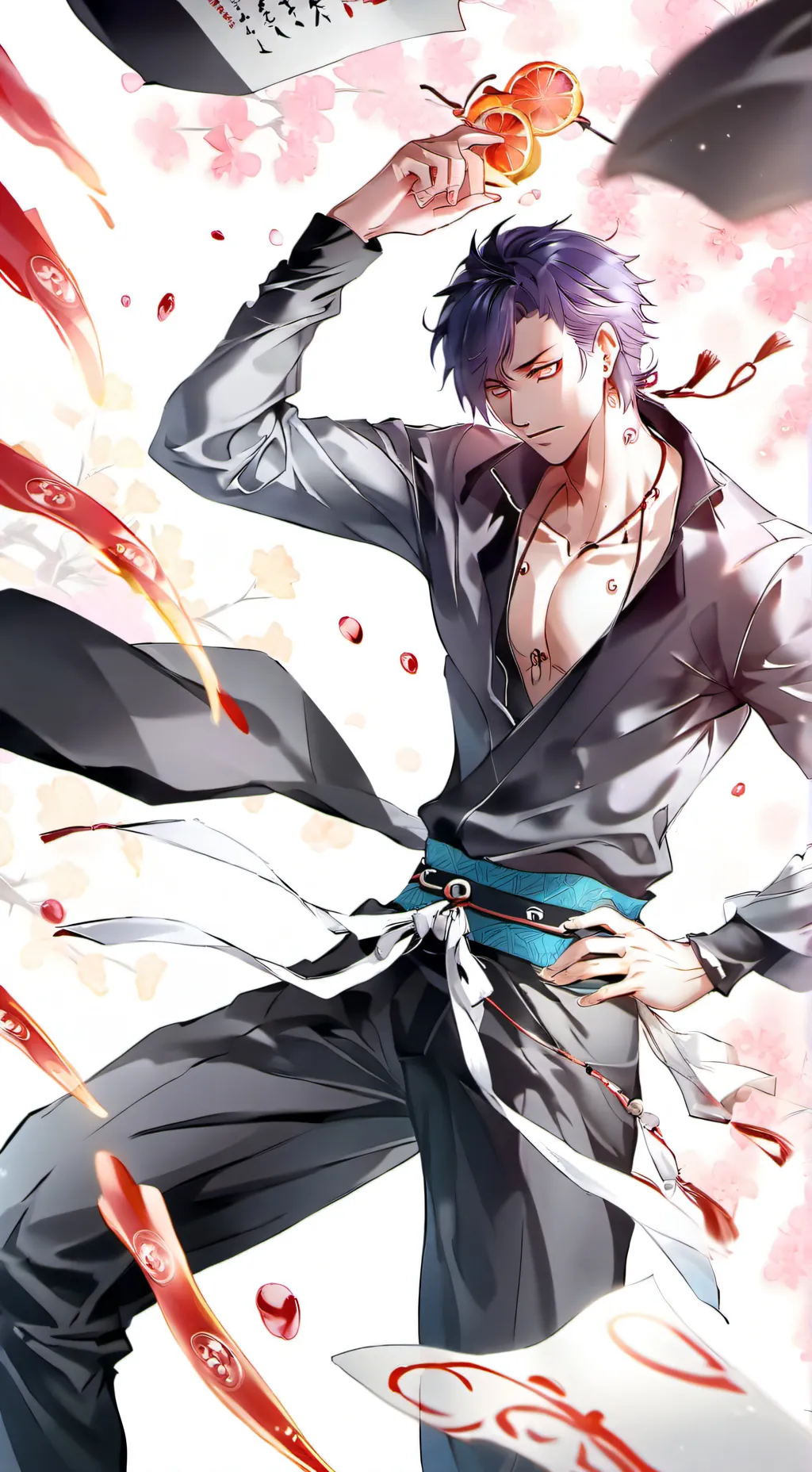 ai character: Shinji Kal kamado background