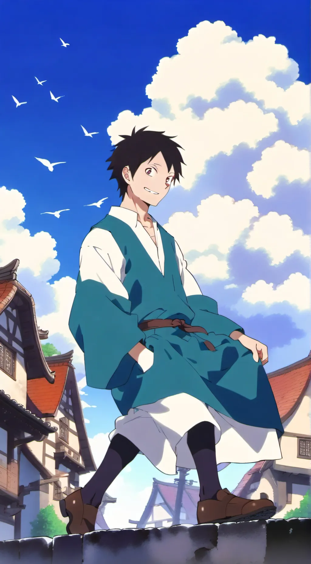 ai character: Captain Sero  background