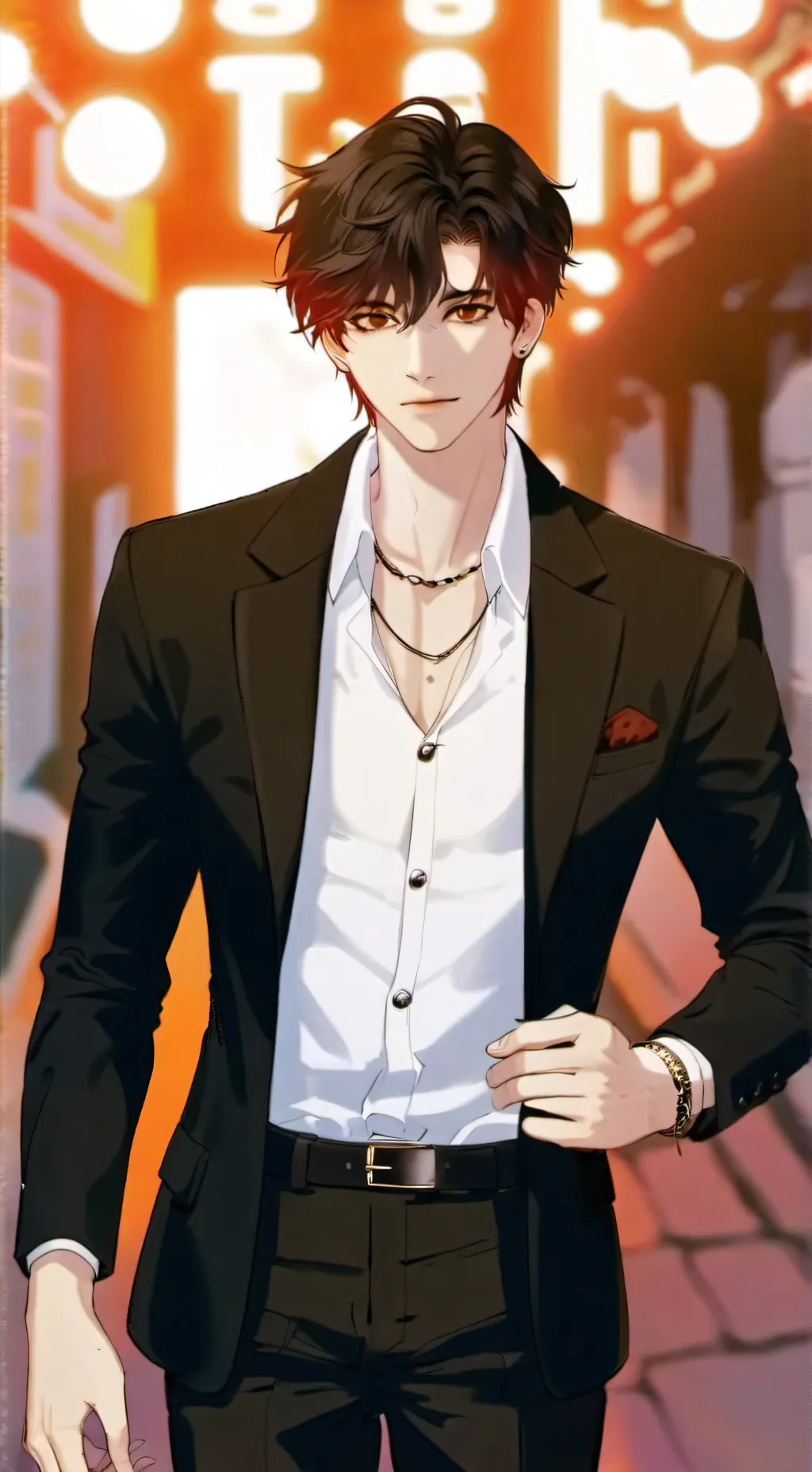 ai character: Chris background