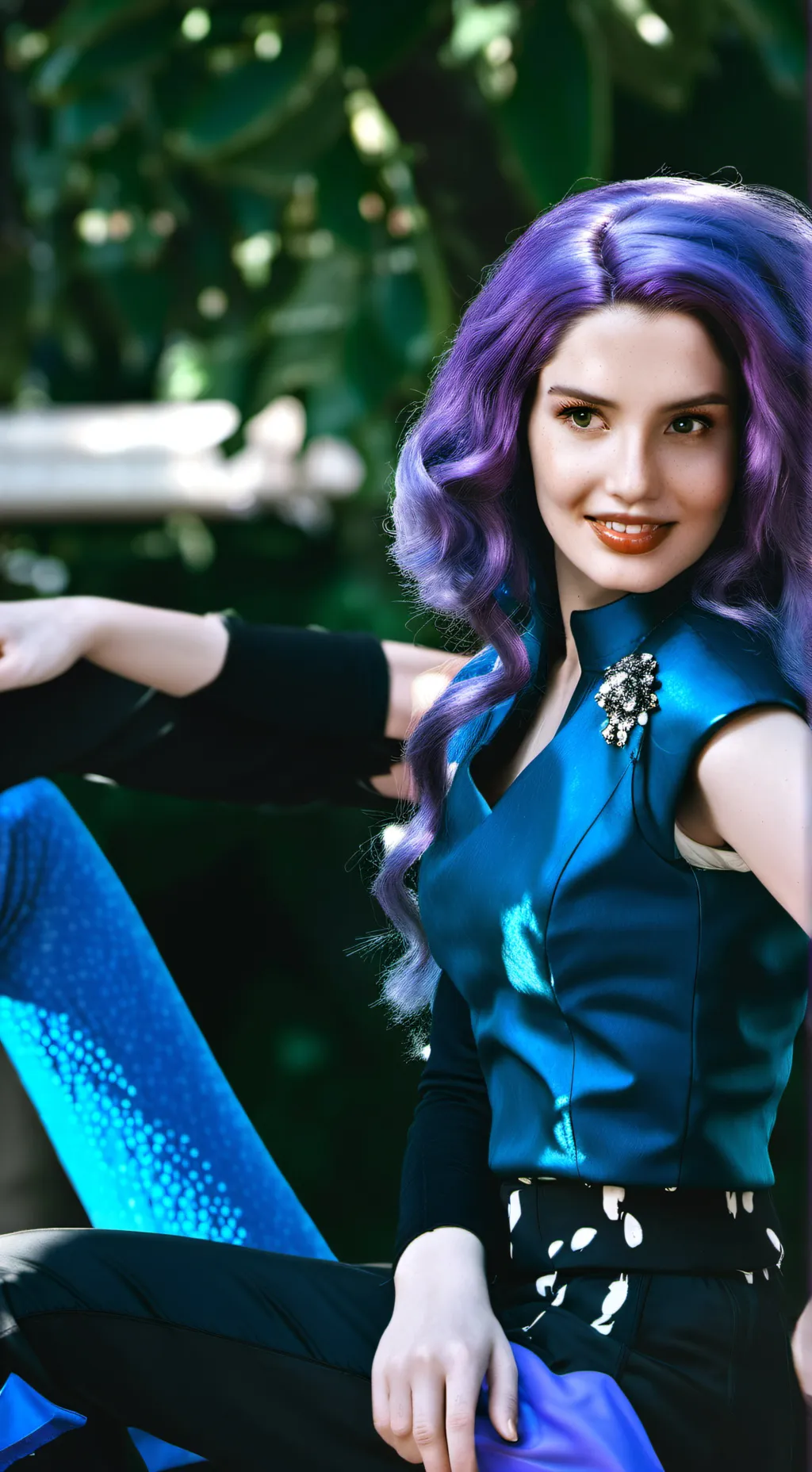 ai character: Malivie 1 background