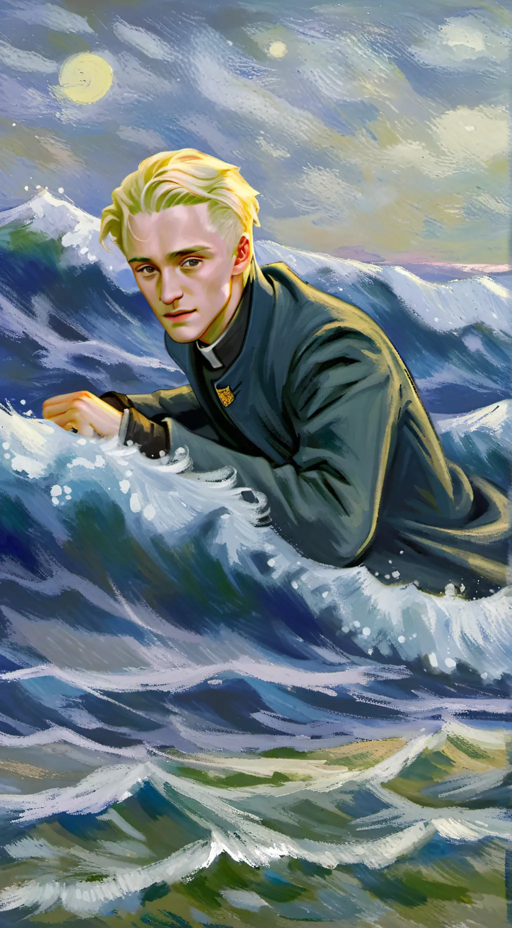 ai character: Draco Malfoy lp background