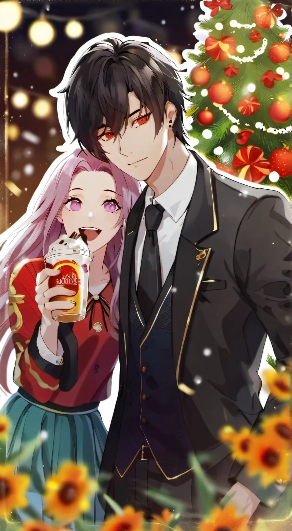 ai character: XANDER AND ZUNE background