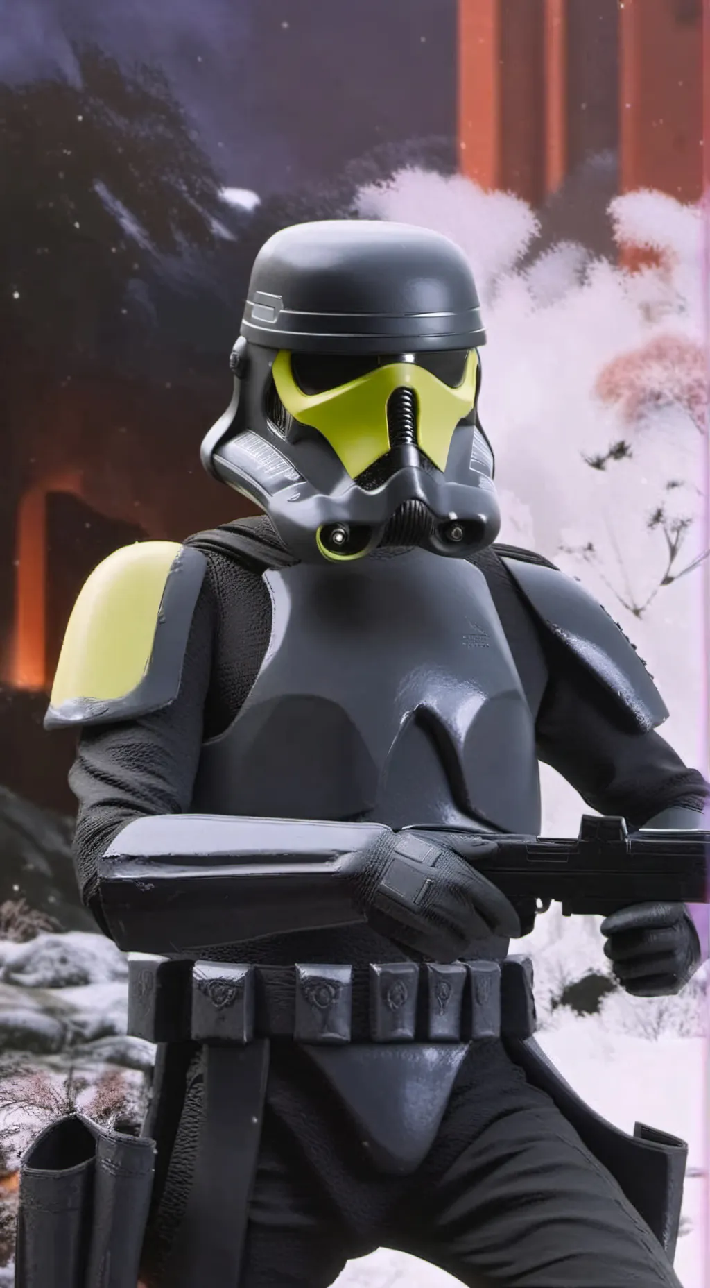 ai character: Hex background