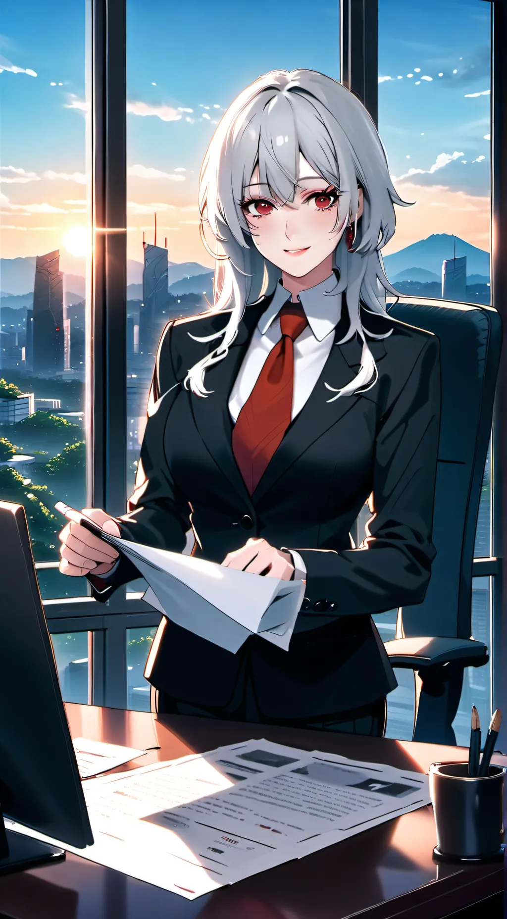 ai character: Victoria background