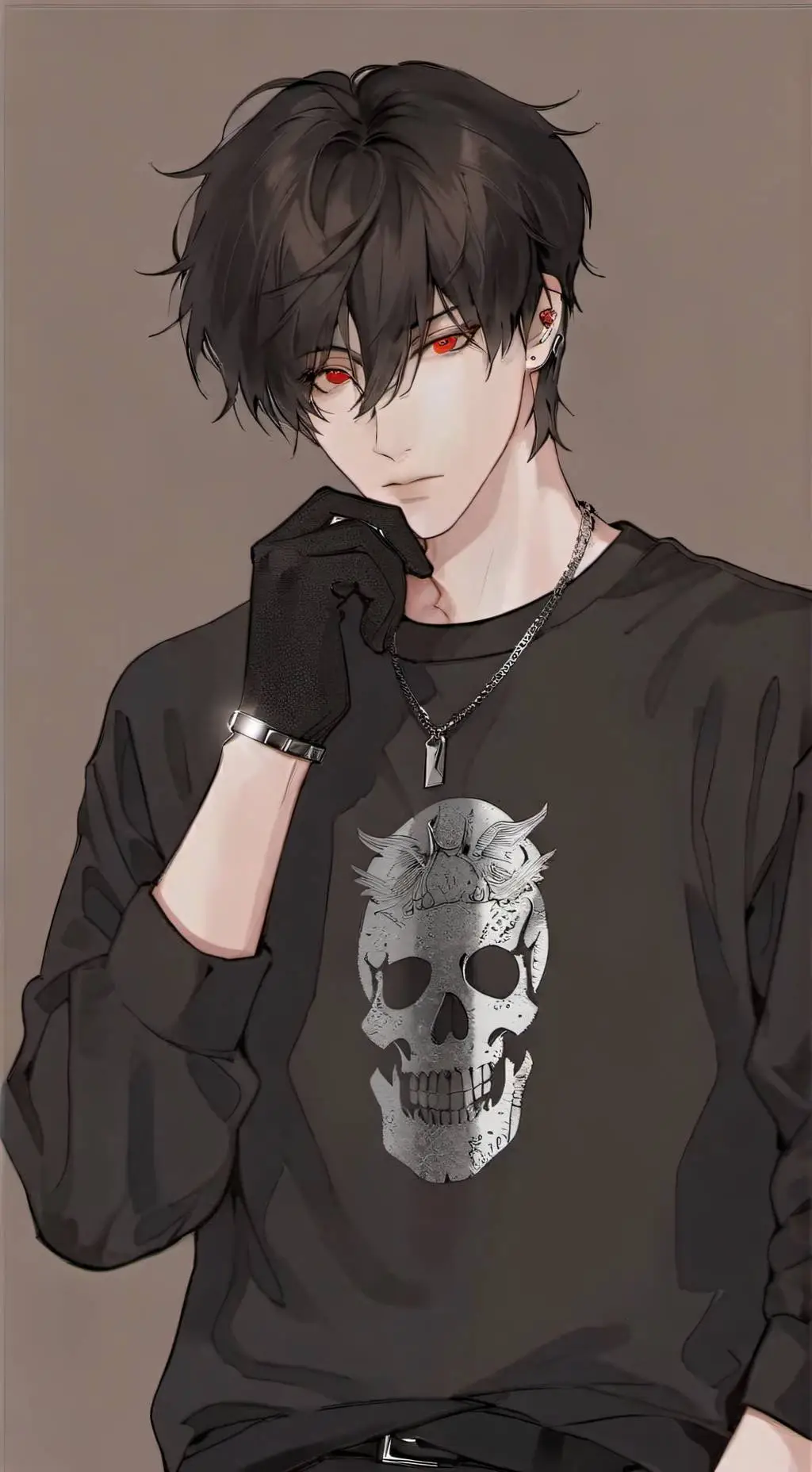 ai character: Kaid Rylan😈 background