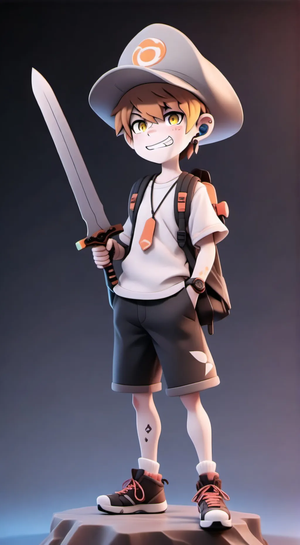 ai character: Hh x Hooky 💞 background