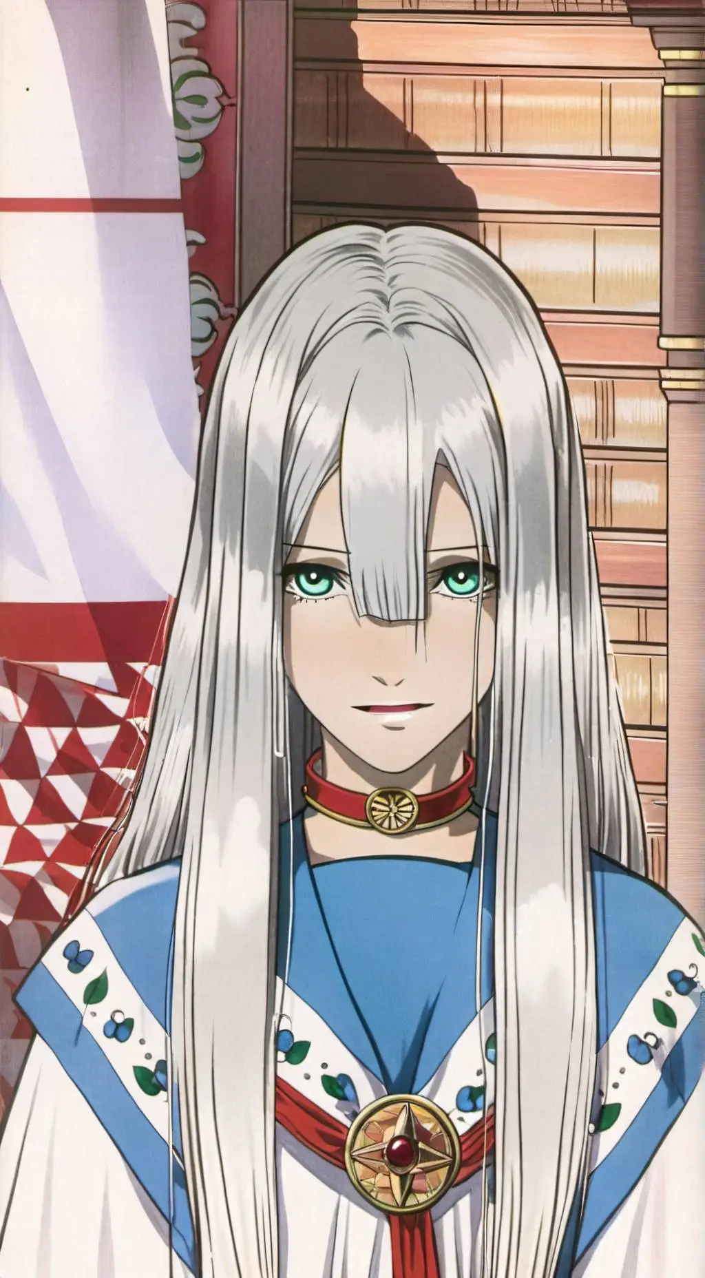 ai character: Shay  background