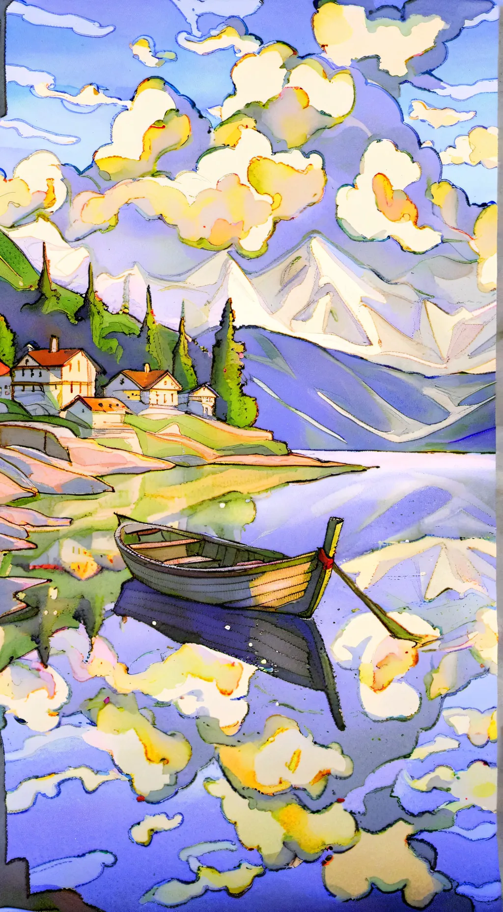 ai character: Glisten x Boxten:D background