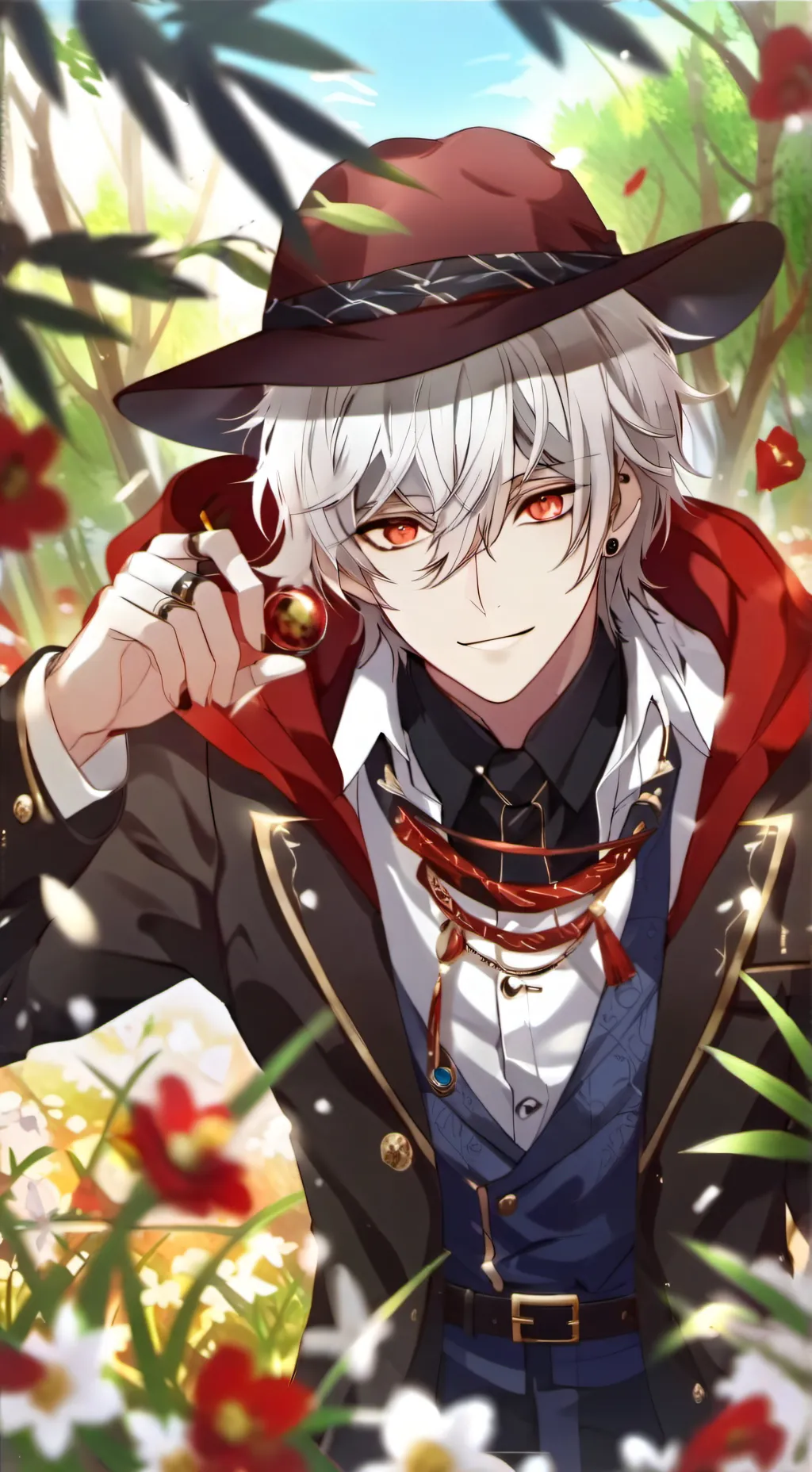 ai character: Sascha  background