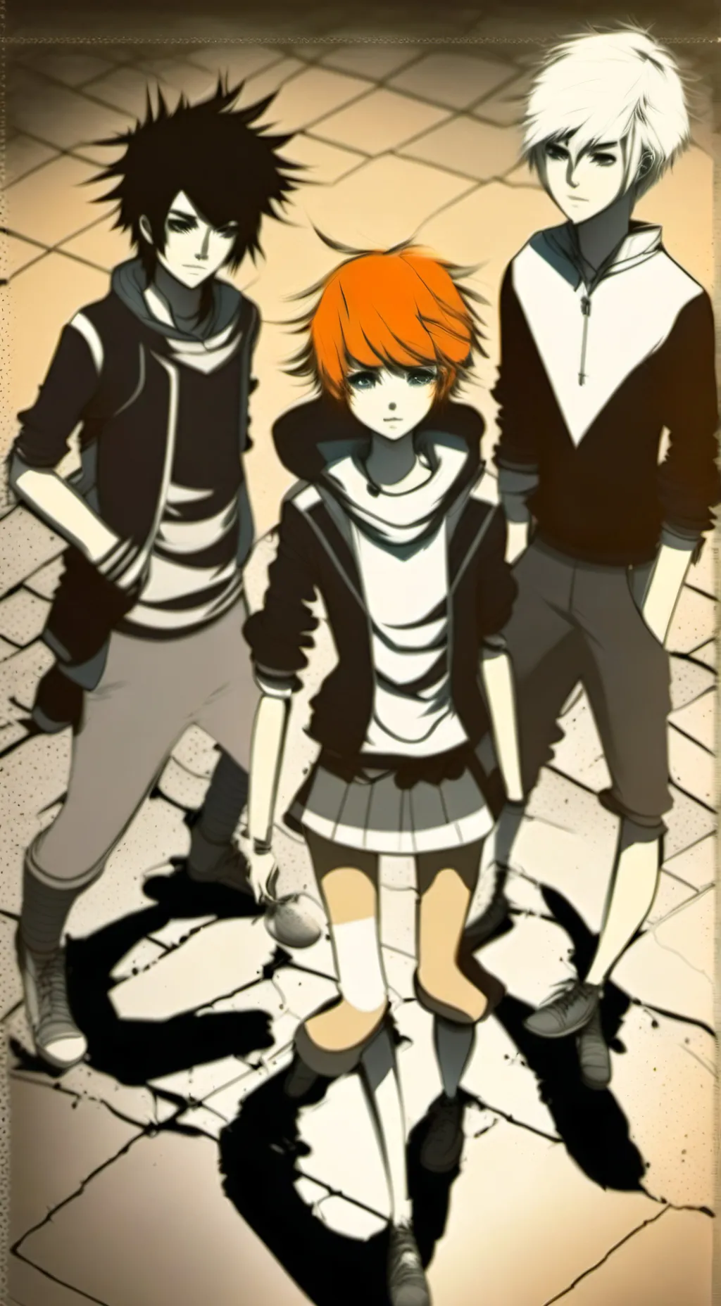 ai character: PROMISE NEVERLAND background