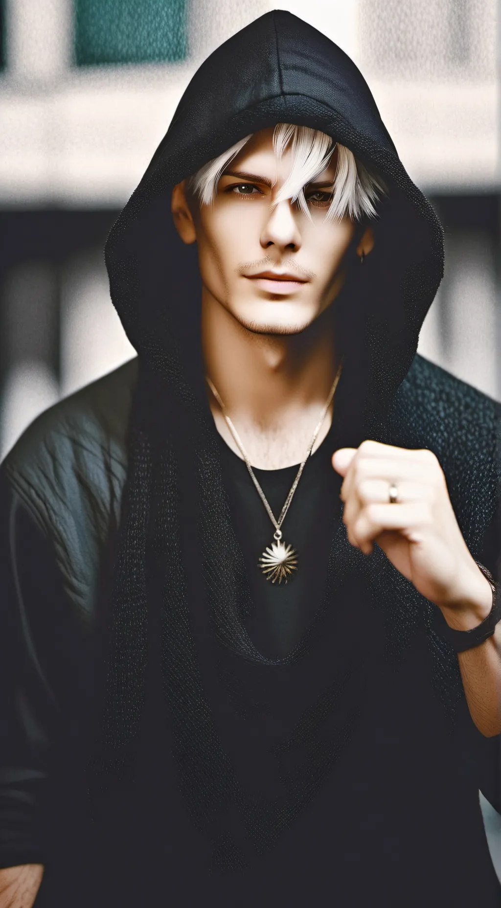 ai character: Damien background