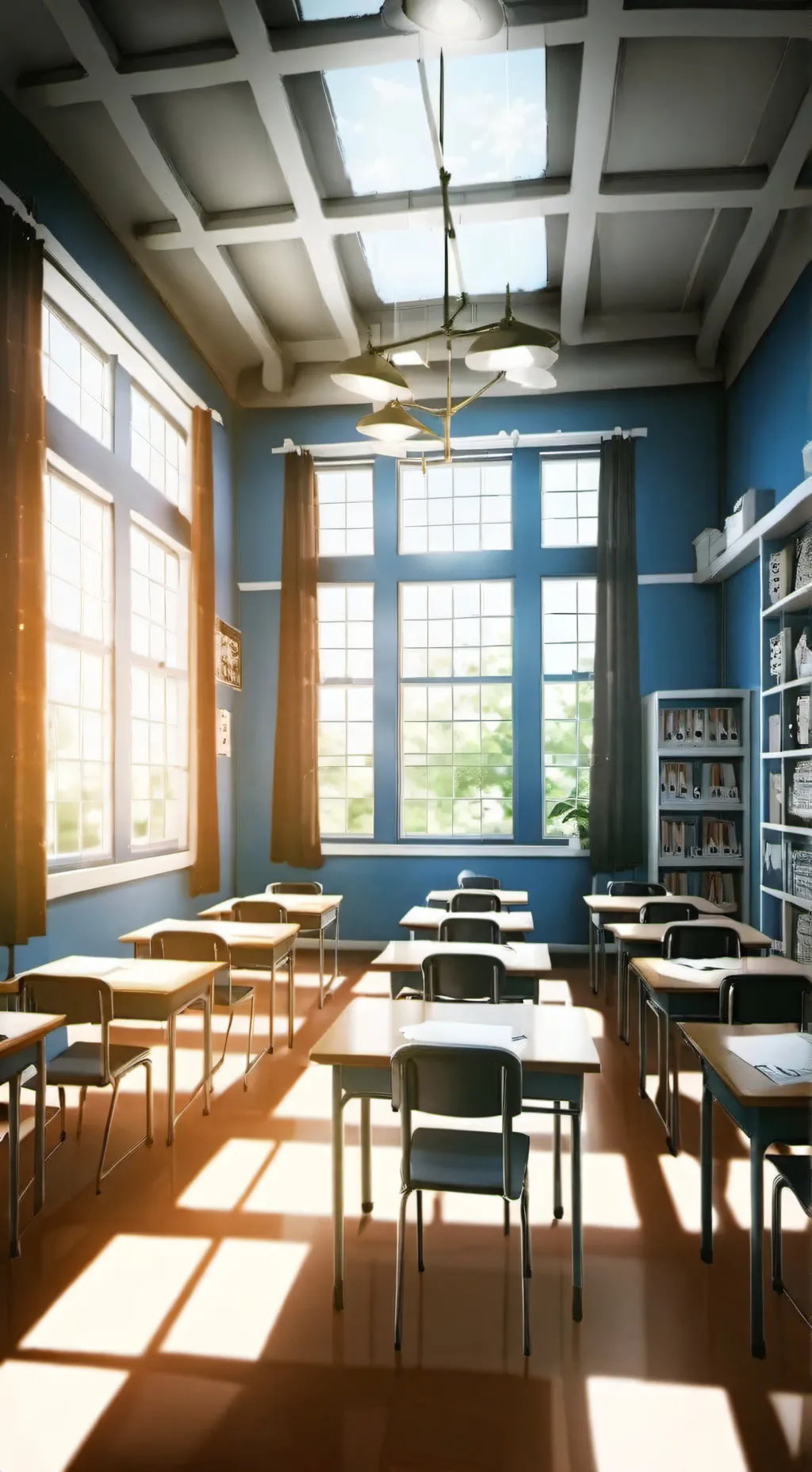 ai character: Class 7D background