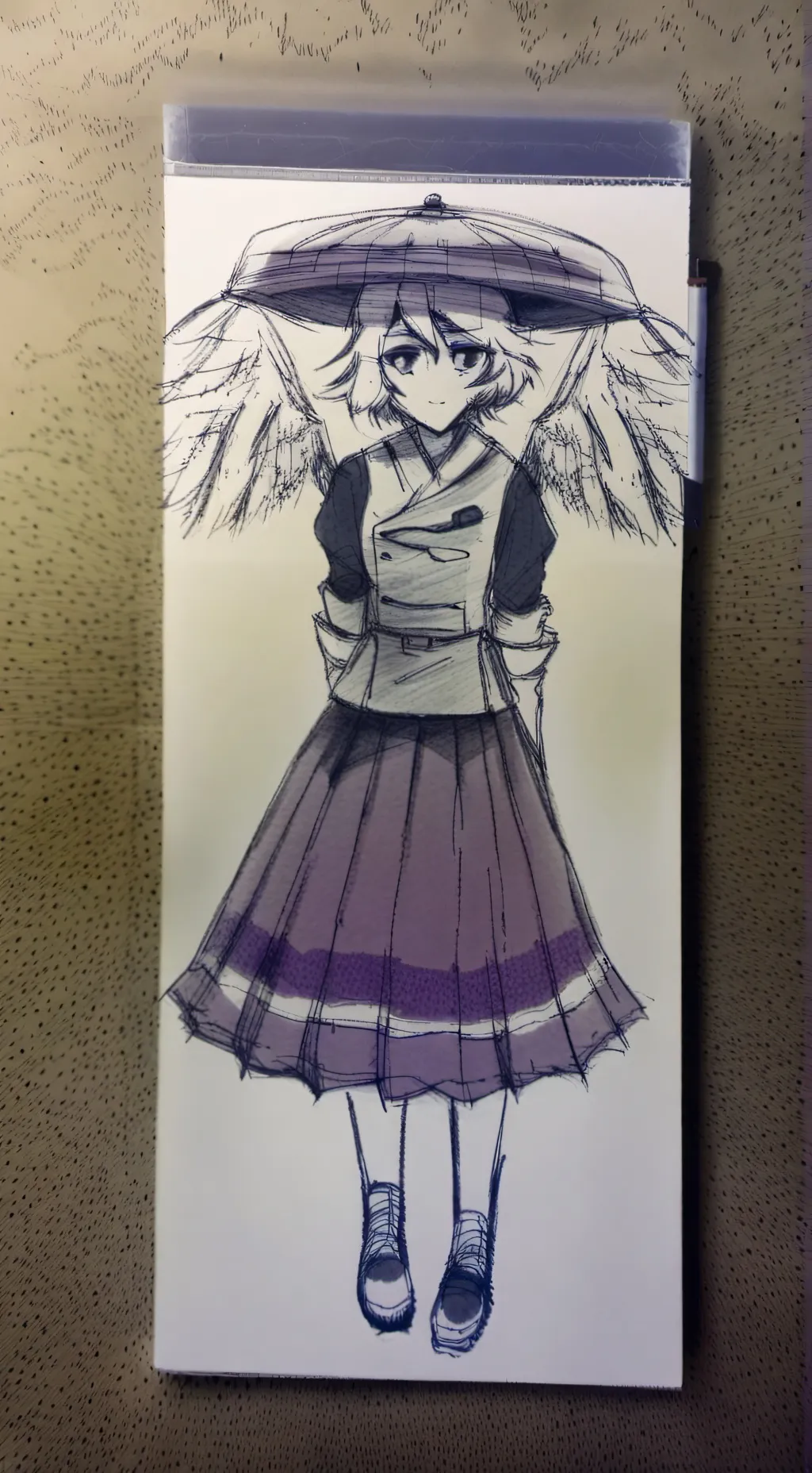 ai character: the ink infection background